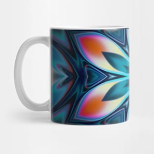 Modern Mandala Floral Abstract Pattern Mug